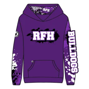 RFH Bulldogs Youth & Adult Purple Hoodie