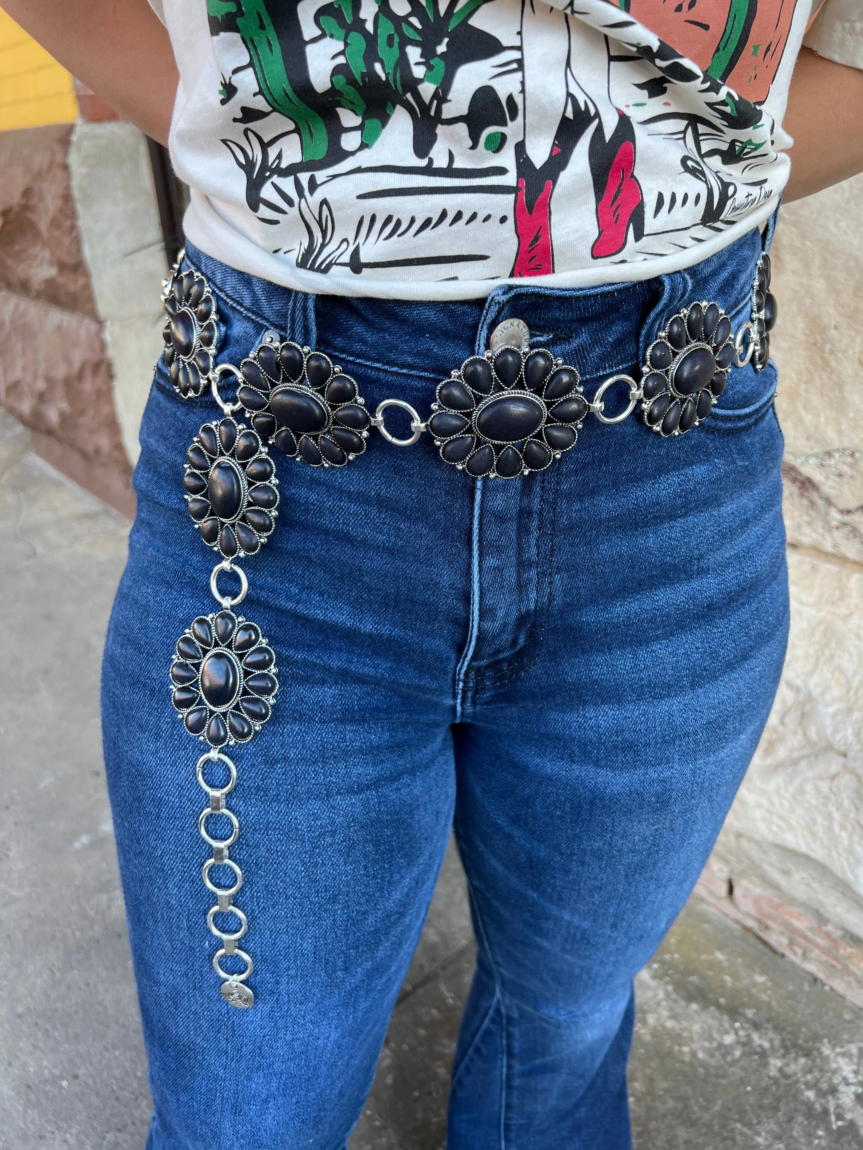 Ride For The Brand Darlin' Concho Belt