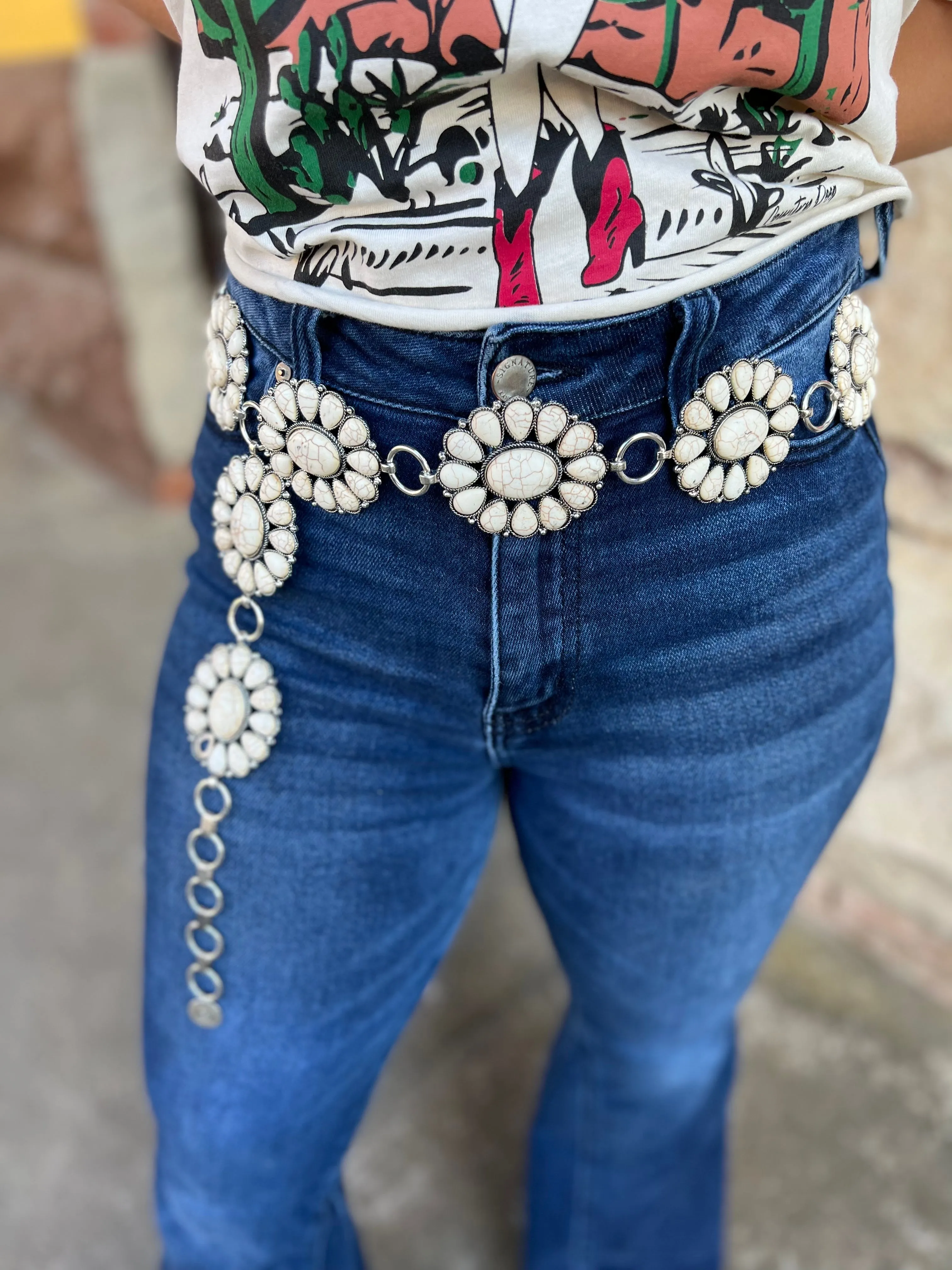 Ride For The Brand Darlin' Concho Belt