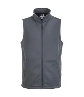 Russell Mens Smart Softshell Gilet Jacket (Convoy Grey) - UTBC1511