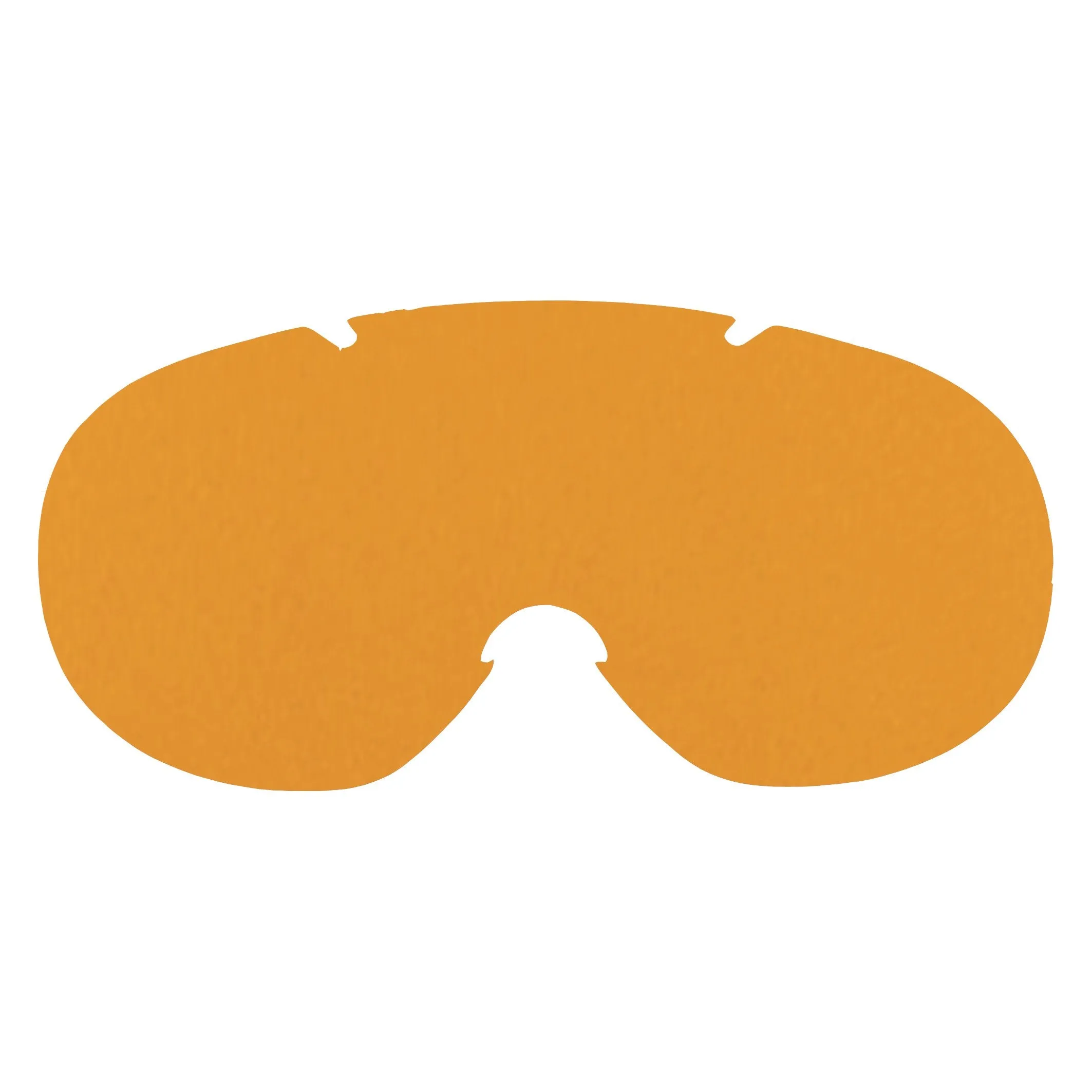 Salice 801 A  Single Antifog Spare Lens Orange CAT 1