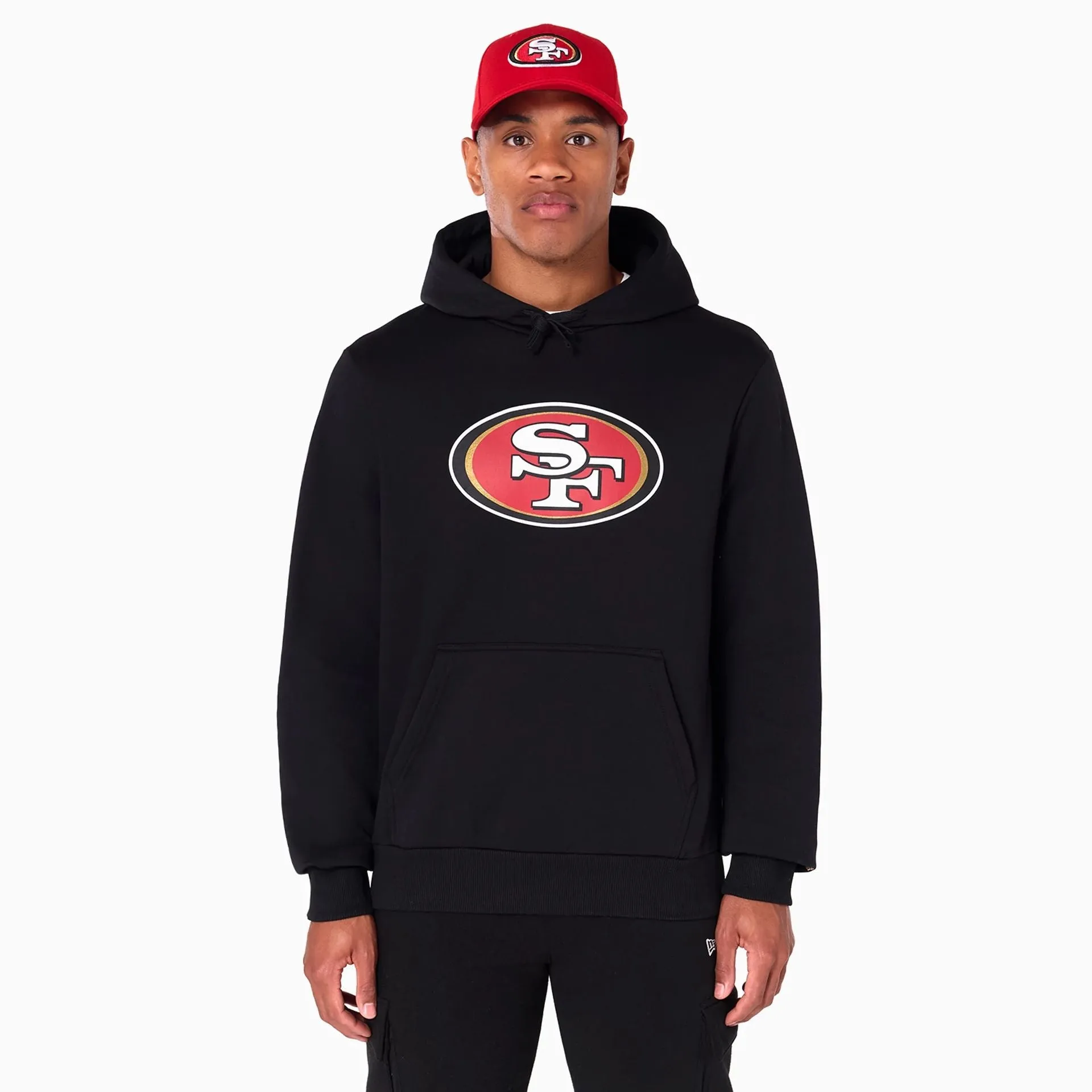 San Francisco 49ers NFL Black Pullover Hoodie