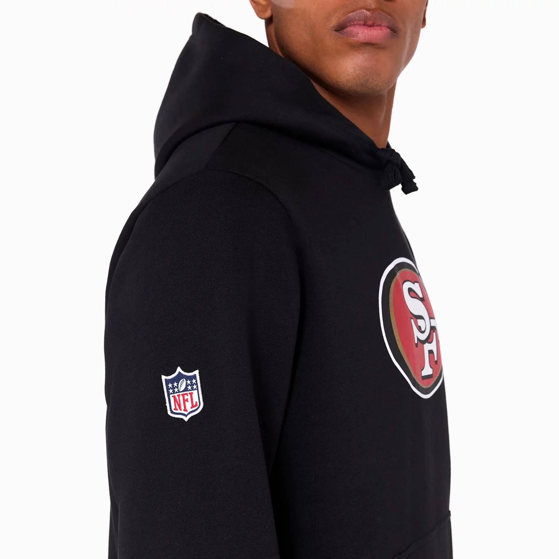 San Francisco 49ers NFL Black Pullover Hoodie