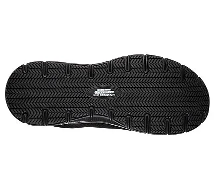 SNEAKERS SKECHERS WORK UOMO FLEX ADVANTAGE SR - BENDON NERO 77125EC BLK