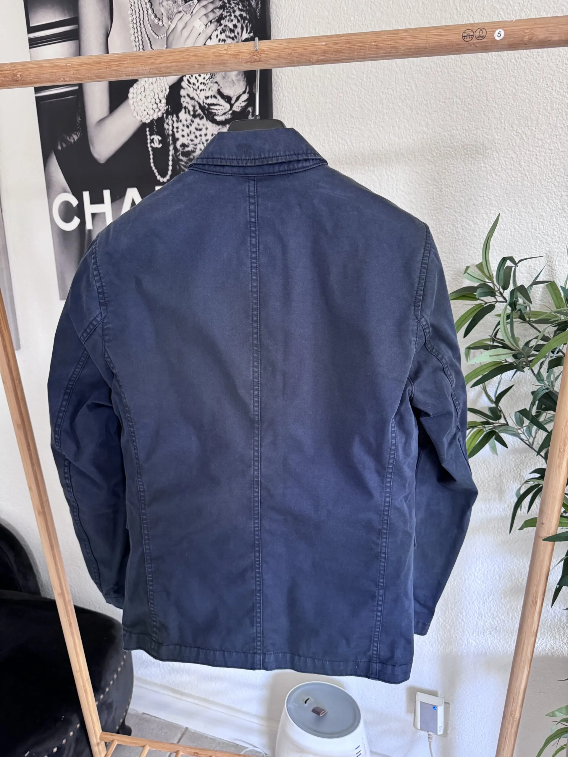 STONE ISLAND RASO GOMMATO JACKET