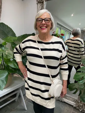 Striped Pattern Jumper Janet