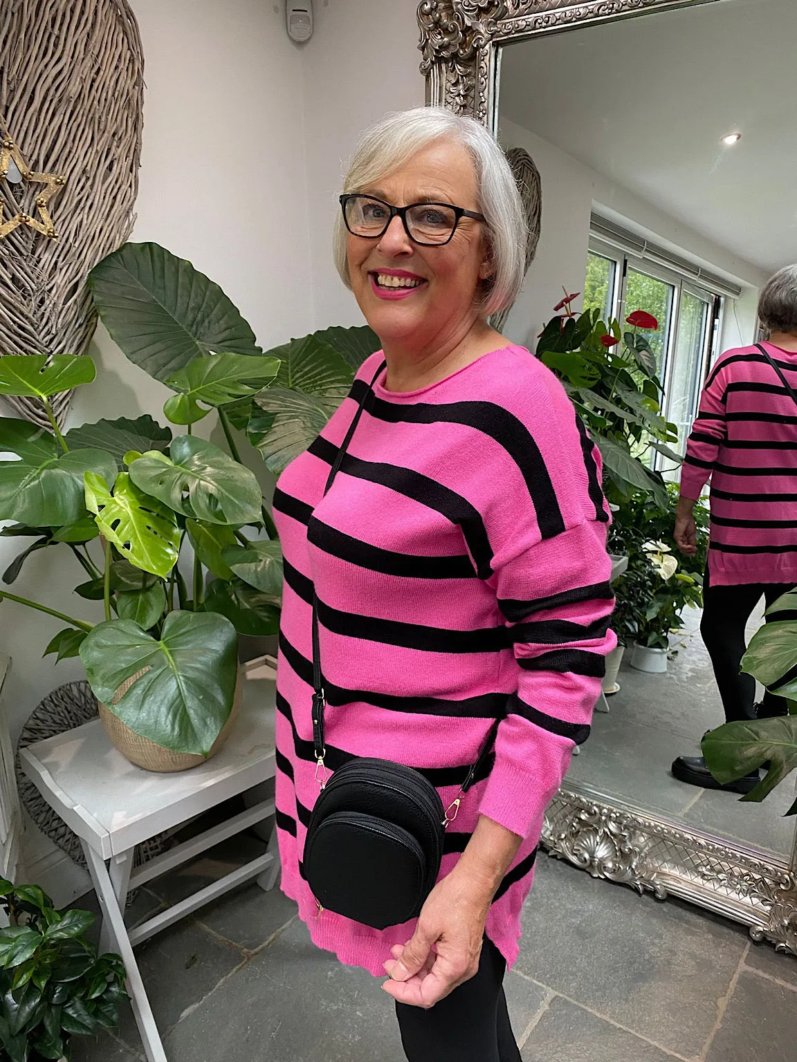 Striped Pattern Jumper Janet