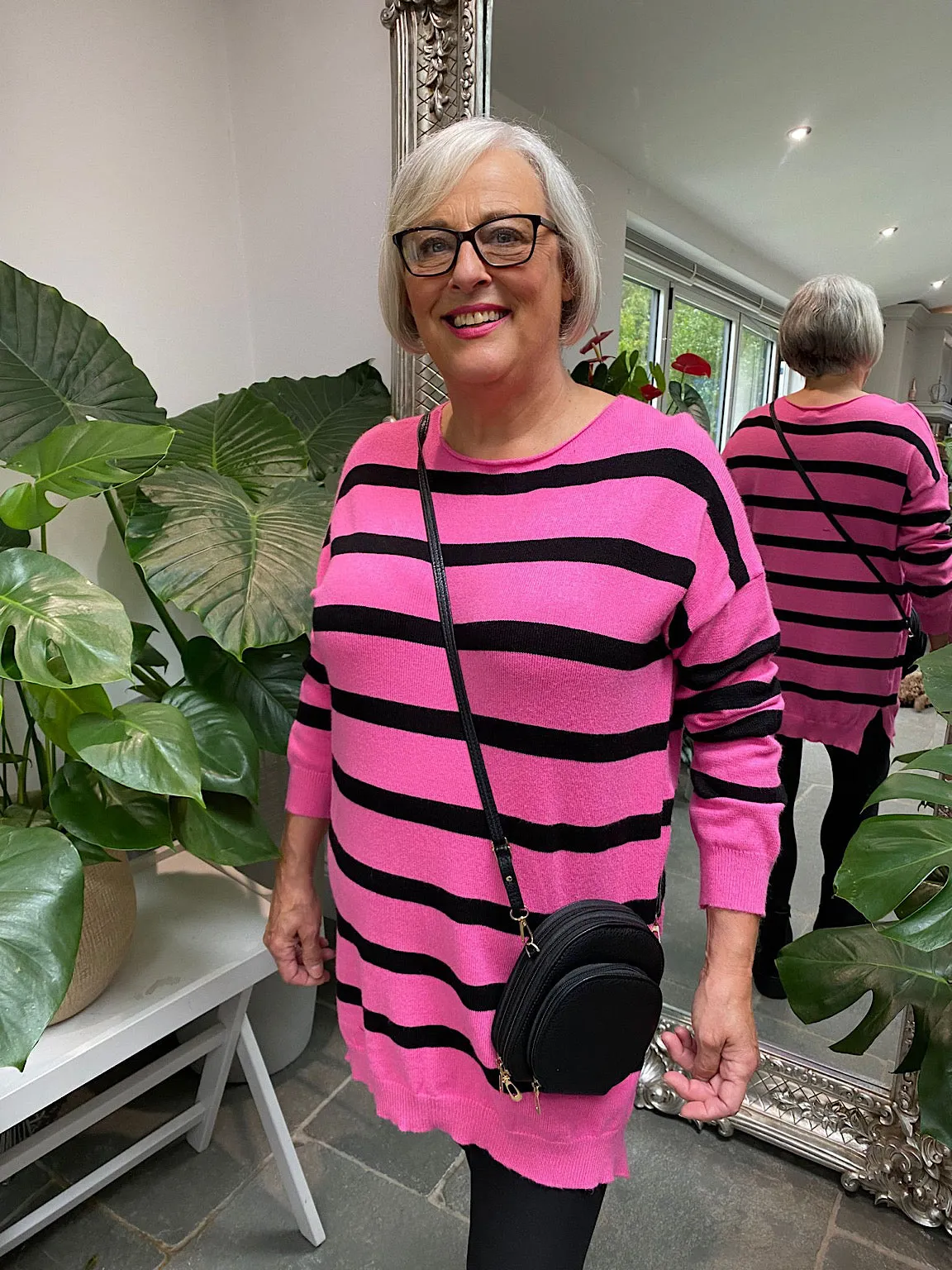 Striped Pattern Jumper Janet