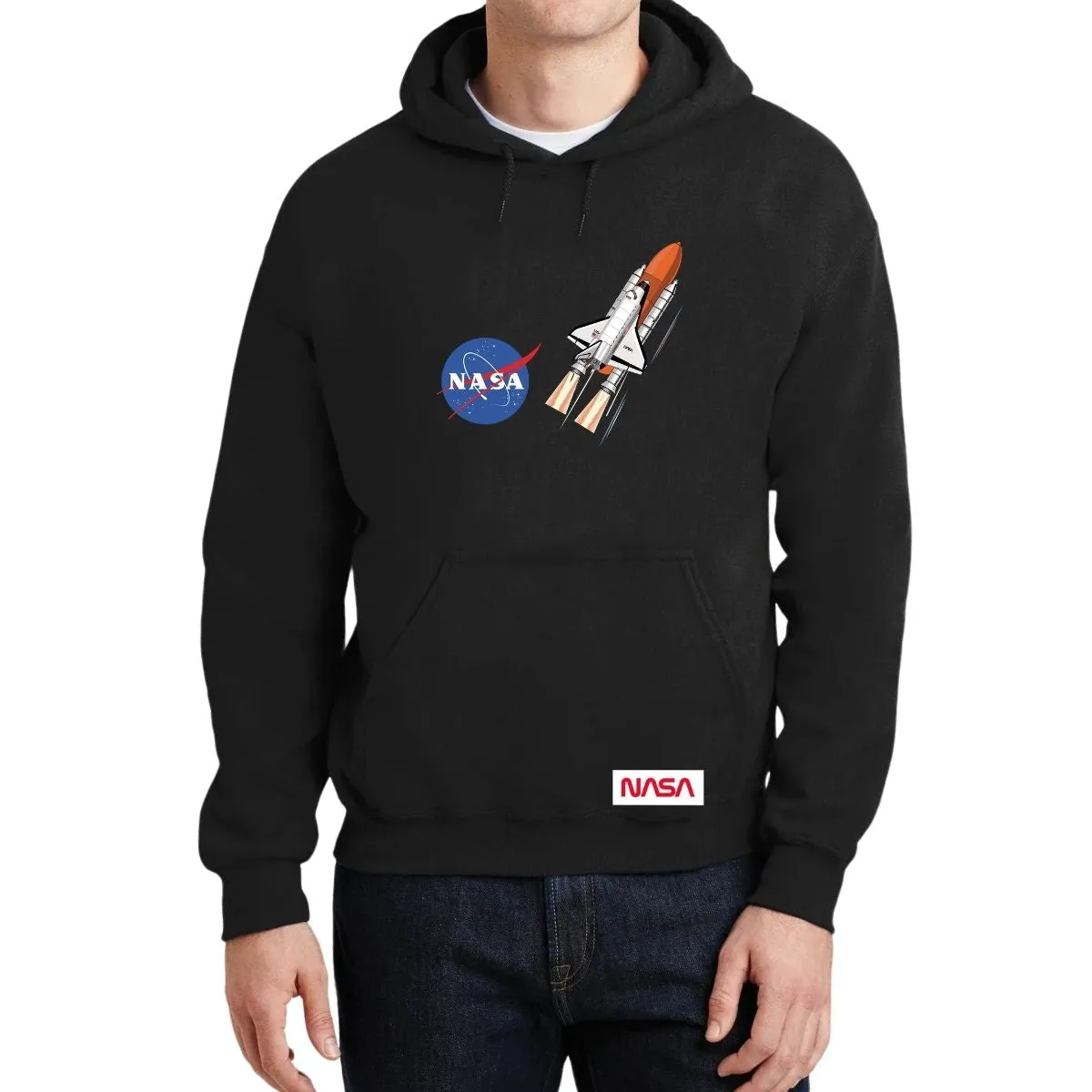 Sudadera para Hombre Hoodie Nasa Transbordador