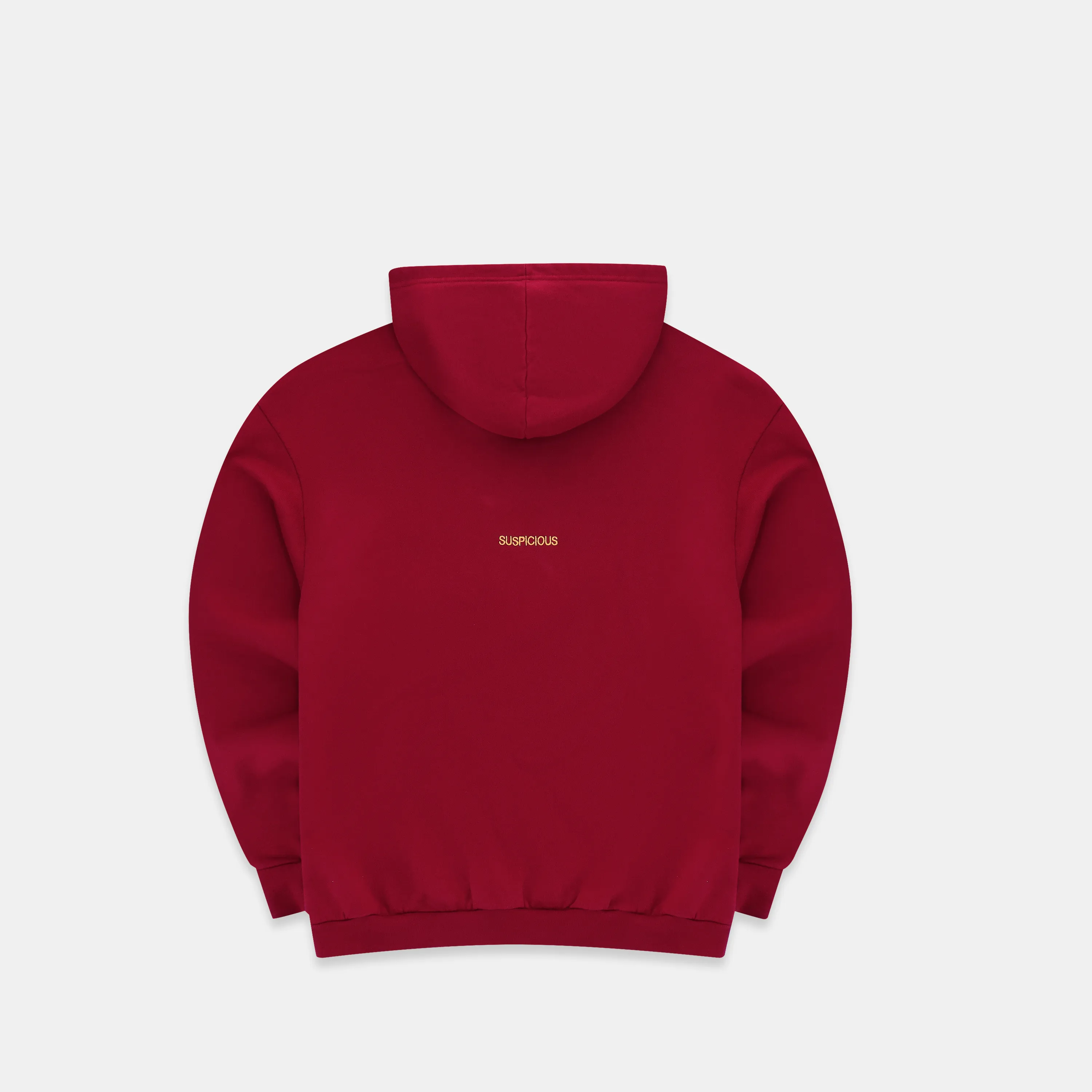 (Suspi Felt) The Suspi Hoodie - Red