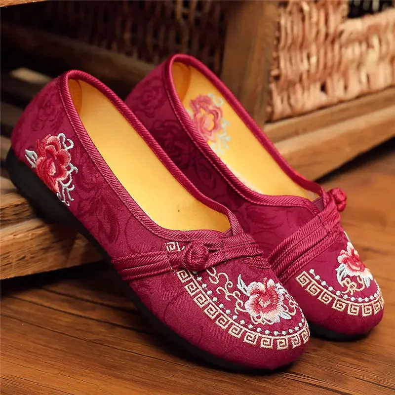 Sweet Lightweight Comfort Loafers Lady Cute Retro Flat Shoes