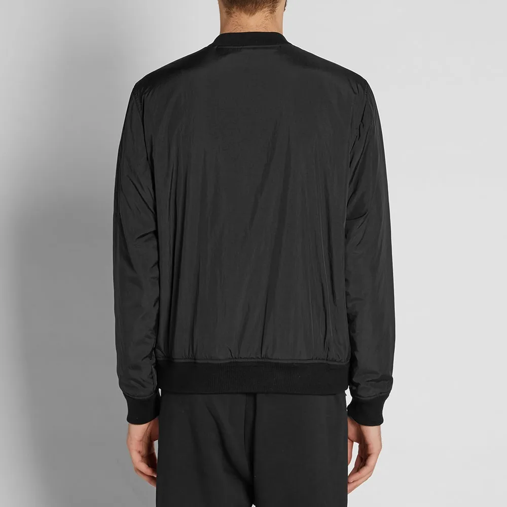 T by Alexander Wang Washed Nylon Bomber JacketBlack