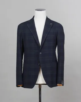 Tagliatore Black Watch Seersucker Jacket