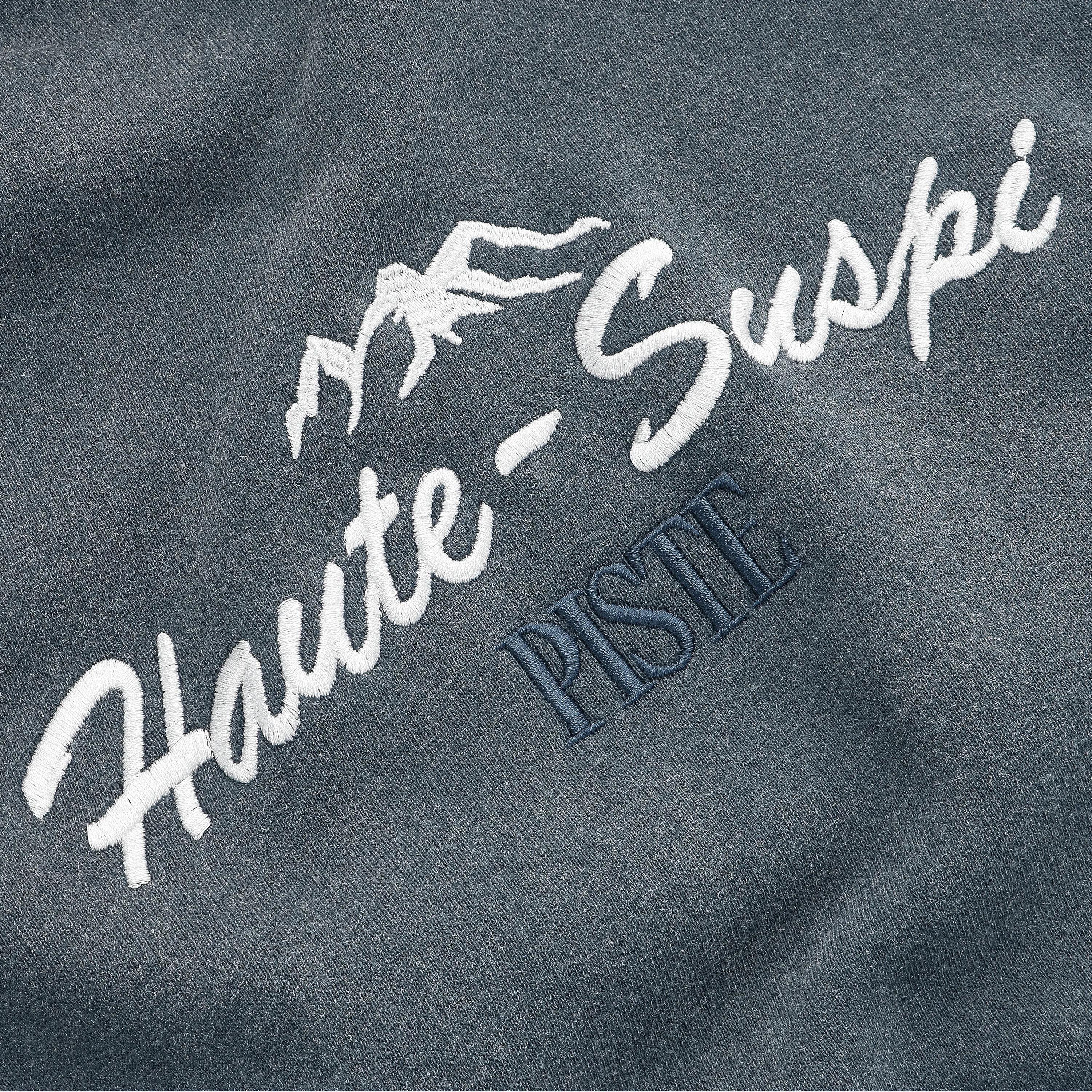 The Haute Suspi Hoodie - Slate Blue