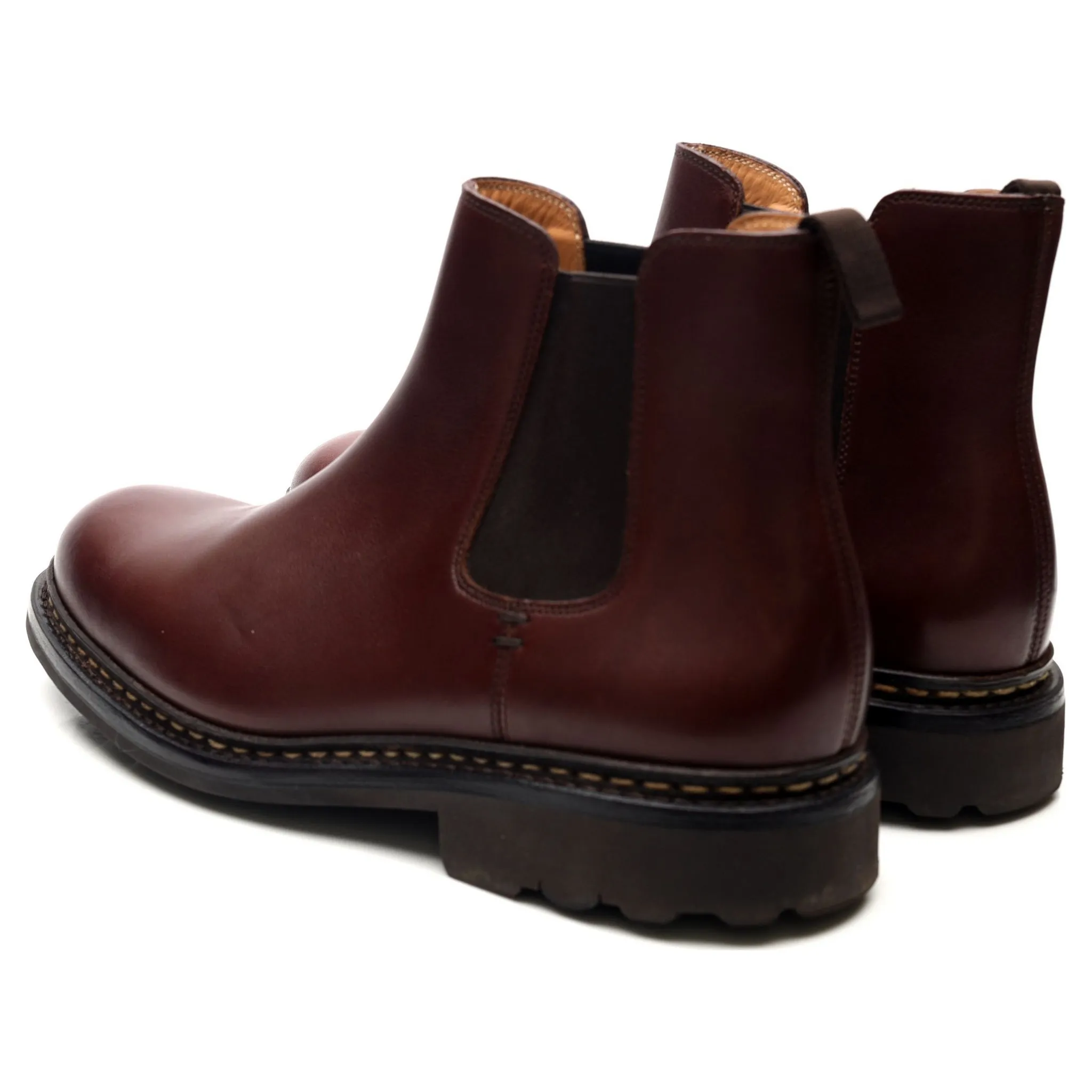 'Tremble' Brown Leather Chelsea Boots UK 7.5