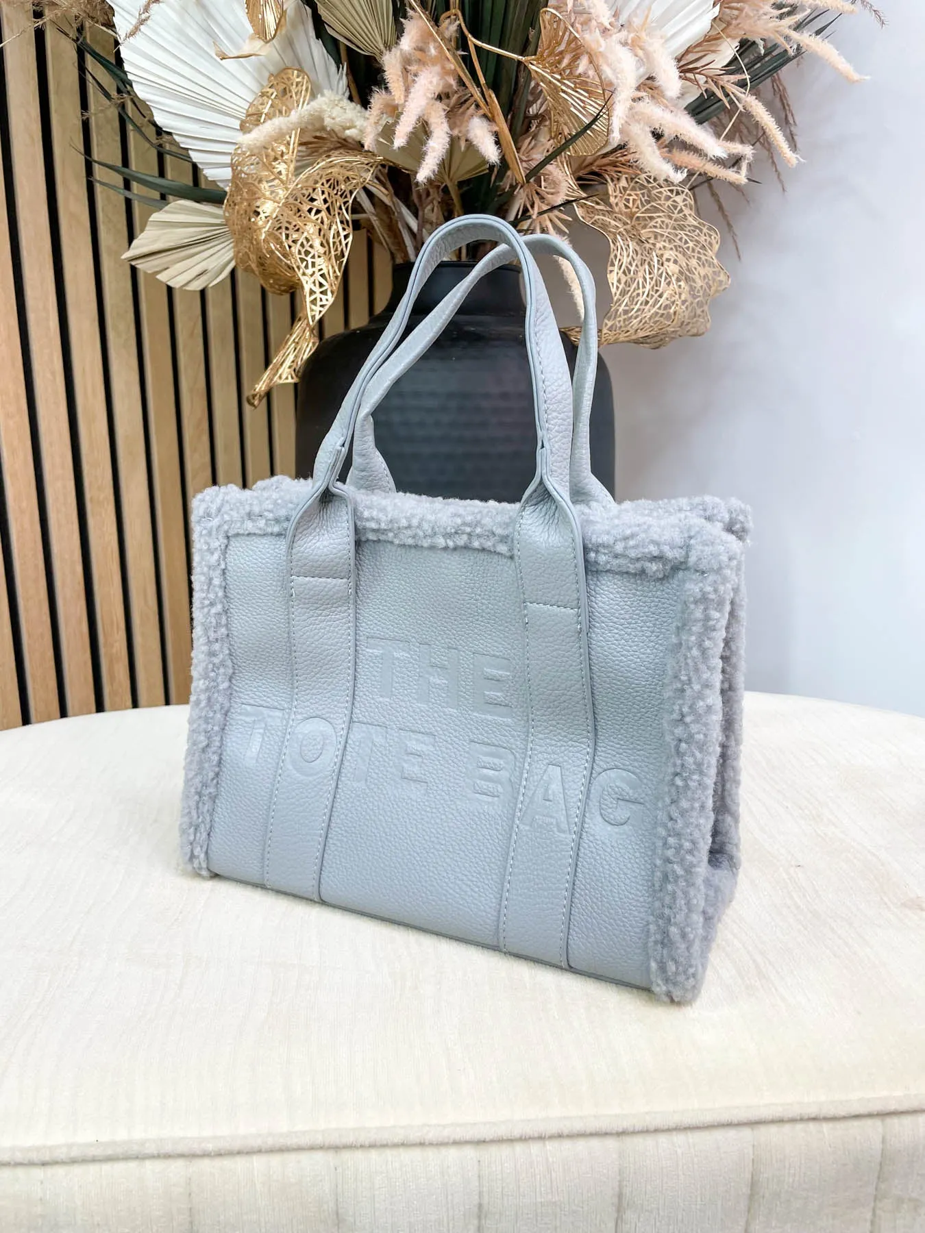 Tristan Faux Fur Tote Bag - 4 Colours