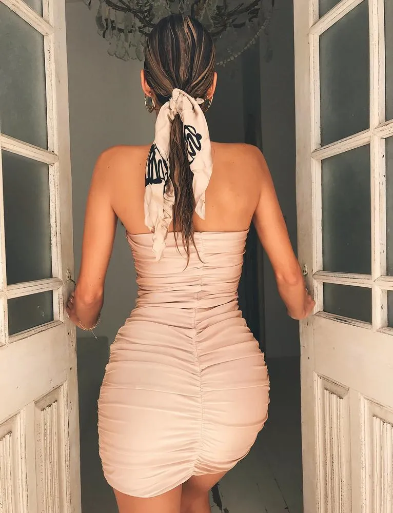 Ubon Strapless Bodycon Dress