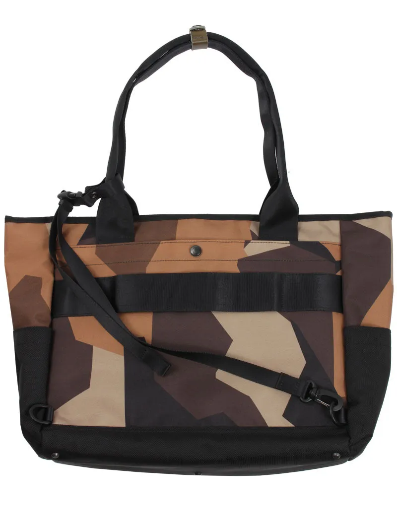 Universal Works X Master-Piece Tote Bag Recycled Tech Canvas Camo