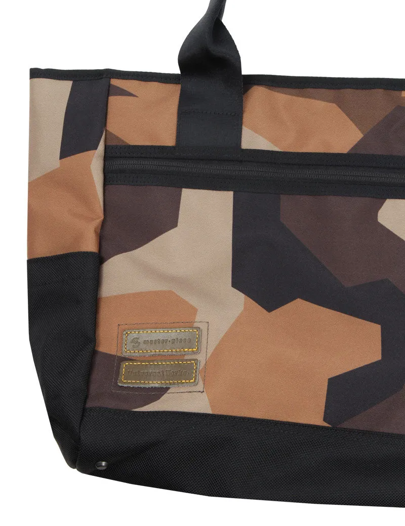 Universal Works X Master-Piece Tote Bag Recycled Tech Canvas Camo