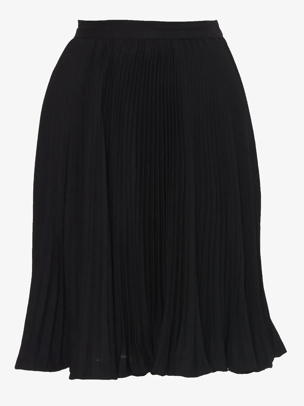 Vintage pleated midi length skirt