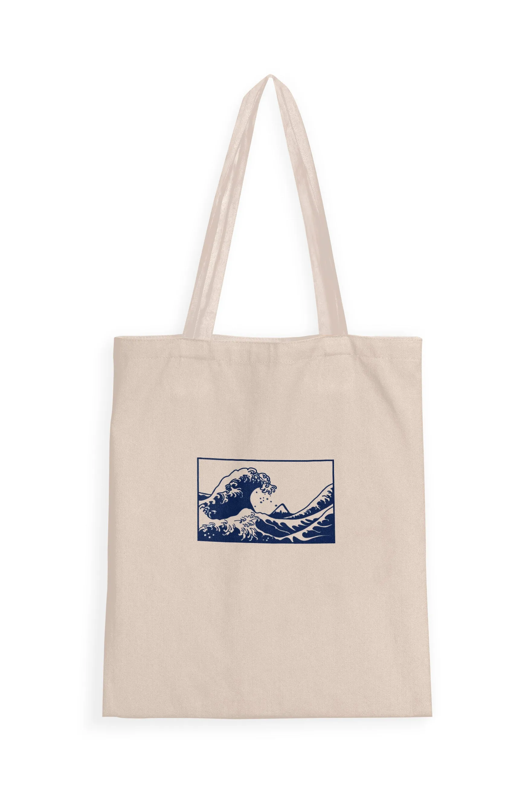 Waves Tote Bag + Summer Clouds Tote Bag (Combo of 2)