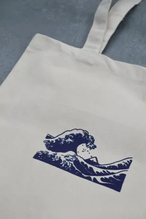 Waves Tote Bag