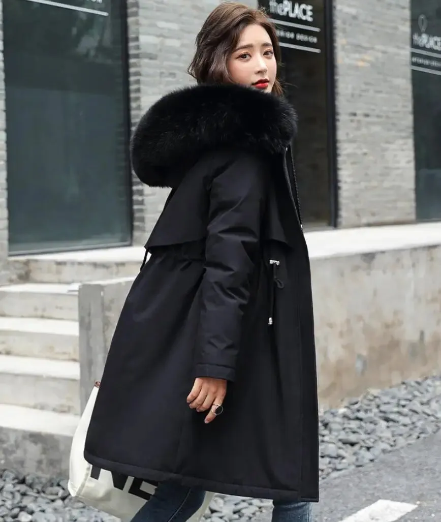 Winter Jacket  for Women's Winter Long Coats Hooded