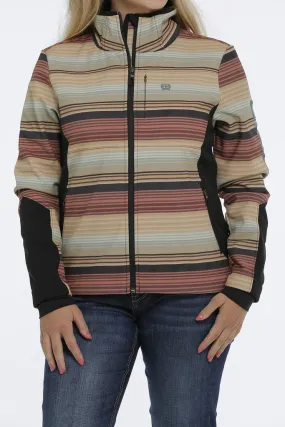 Women's Cinch Stripe Bonded Jacket