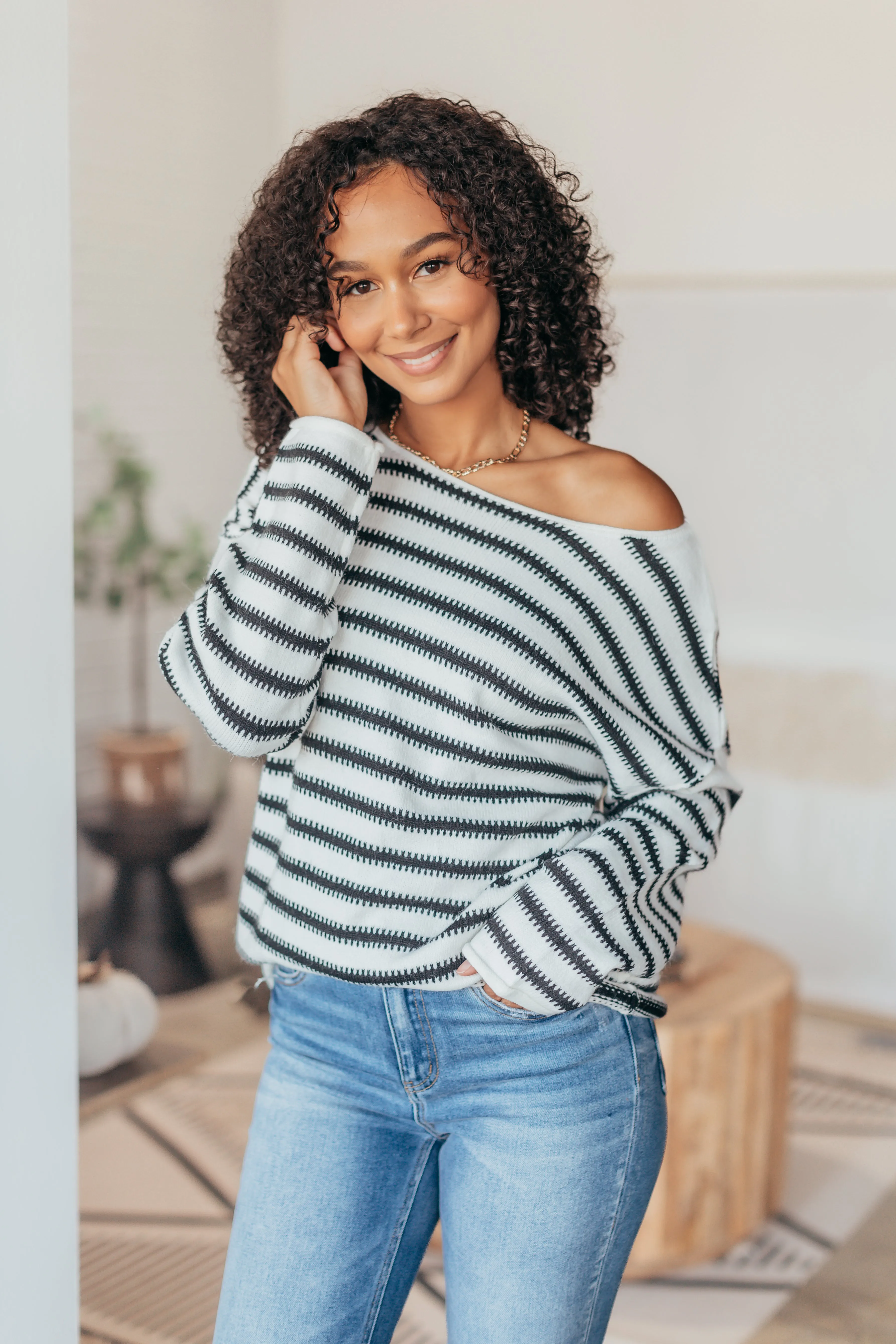 Wonder Striped Knit Sweater - 3 Colors