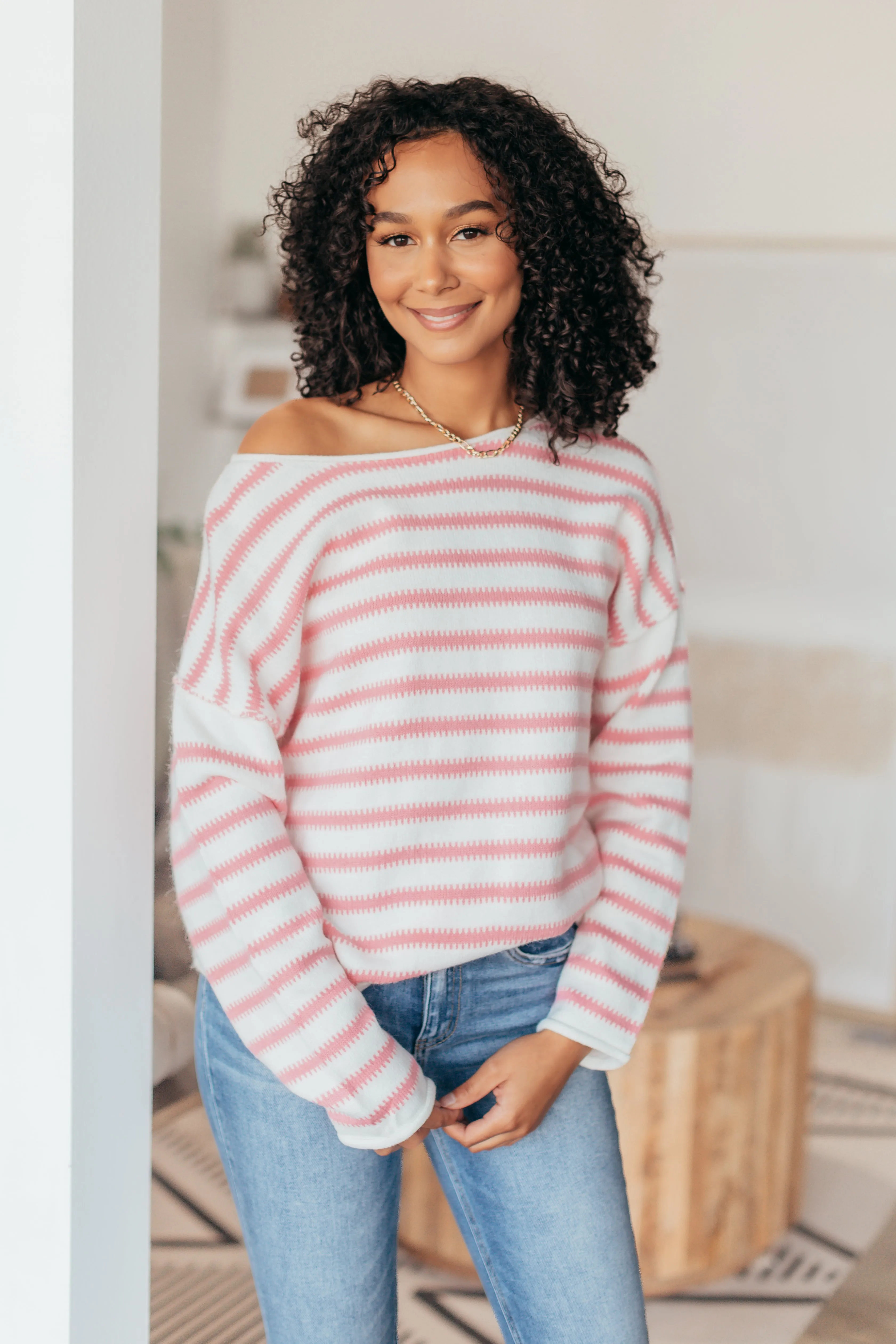 Wonder Striped Knit Sweater - 3 Colors