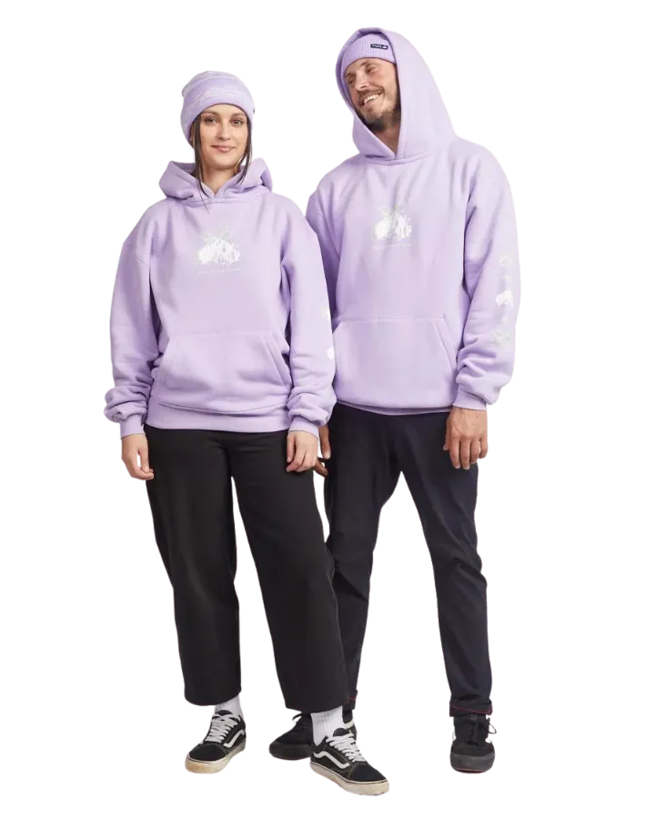 Yuki Threads Bogong Hoodie - Purple Haze