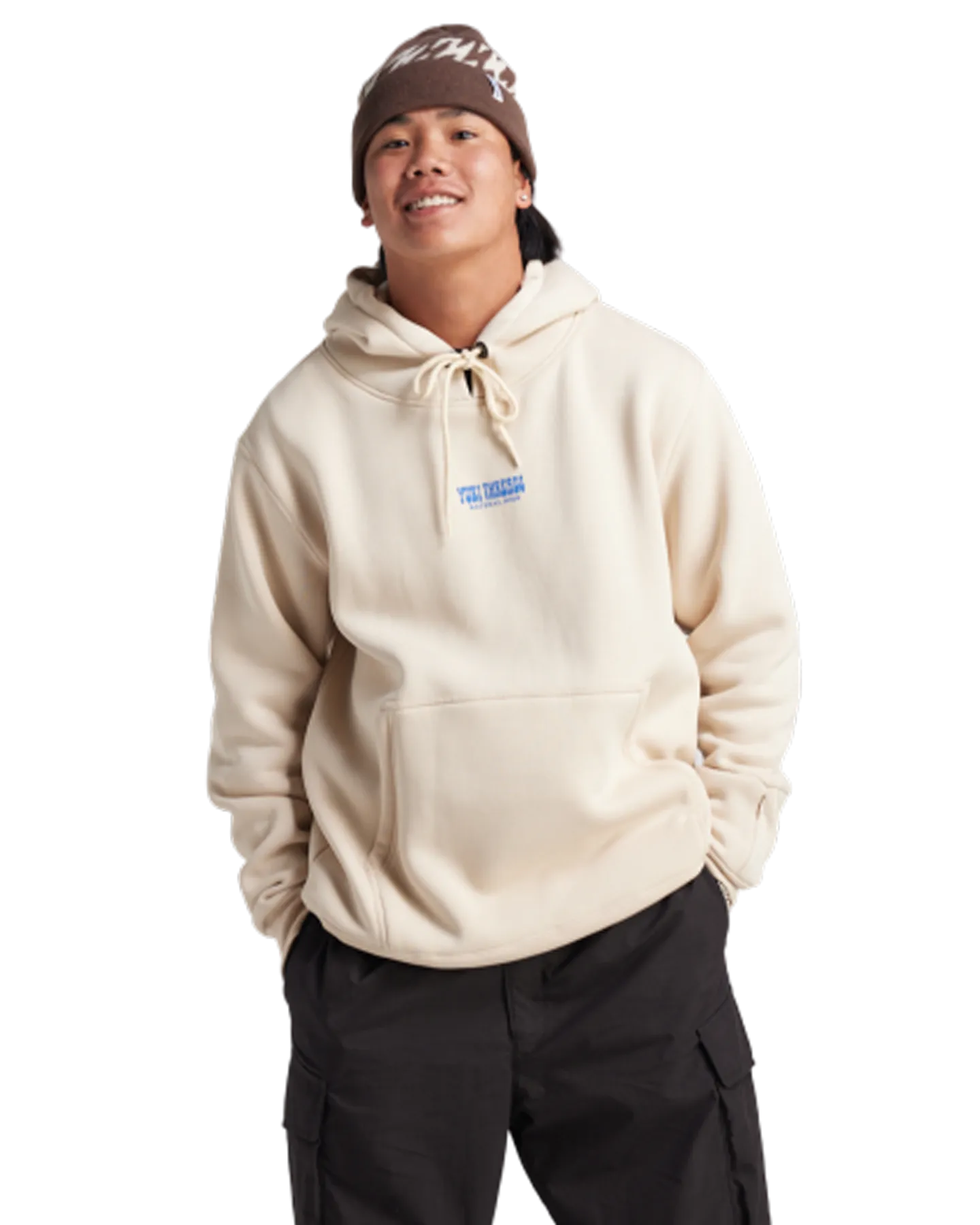 Yuki Threads Natural High Hoodie - Stone