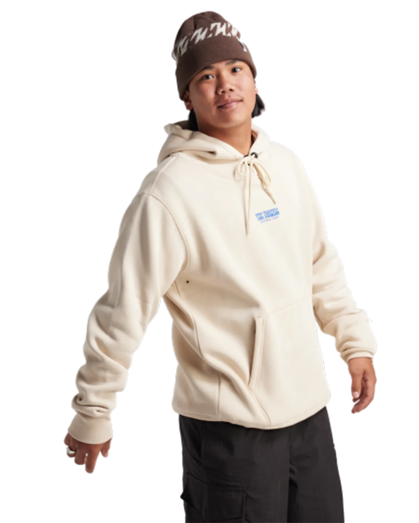 Yuki Threads Natural High Hoodie - Stone