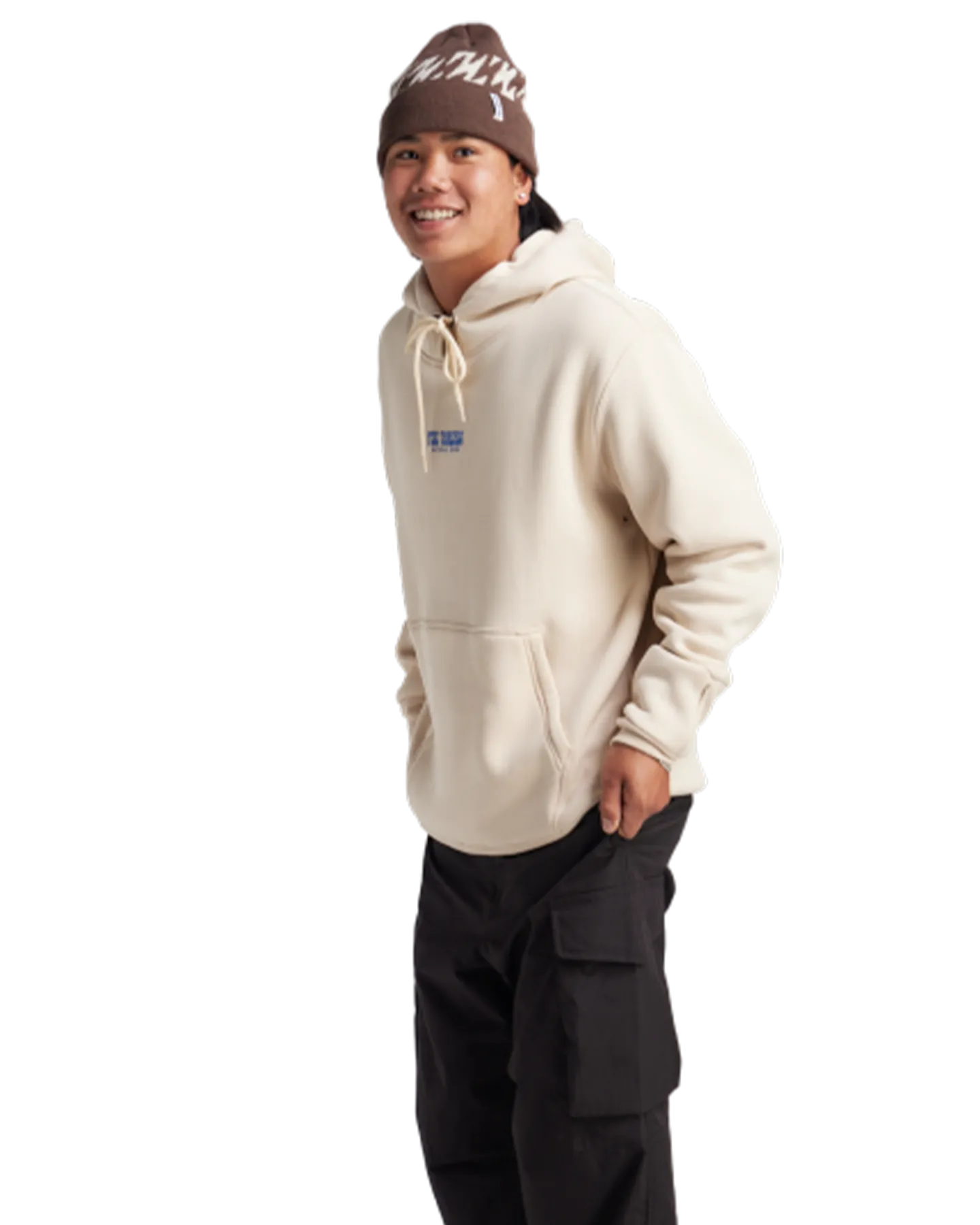 Yuki Threads Natural High Hoodie - Stone